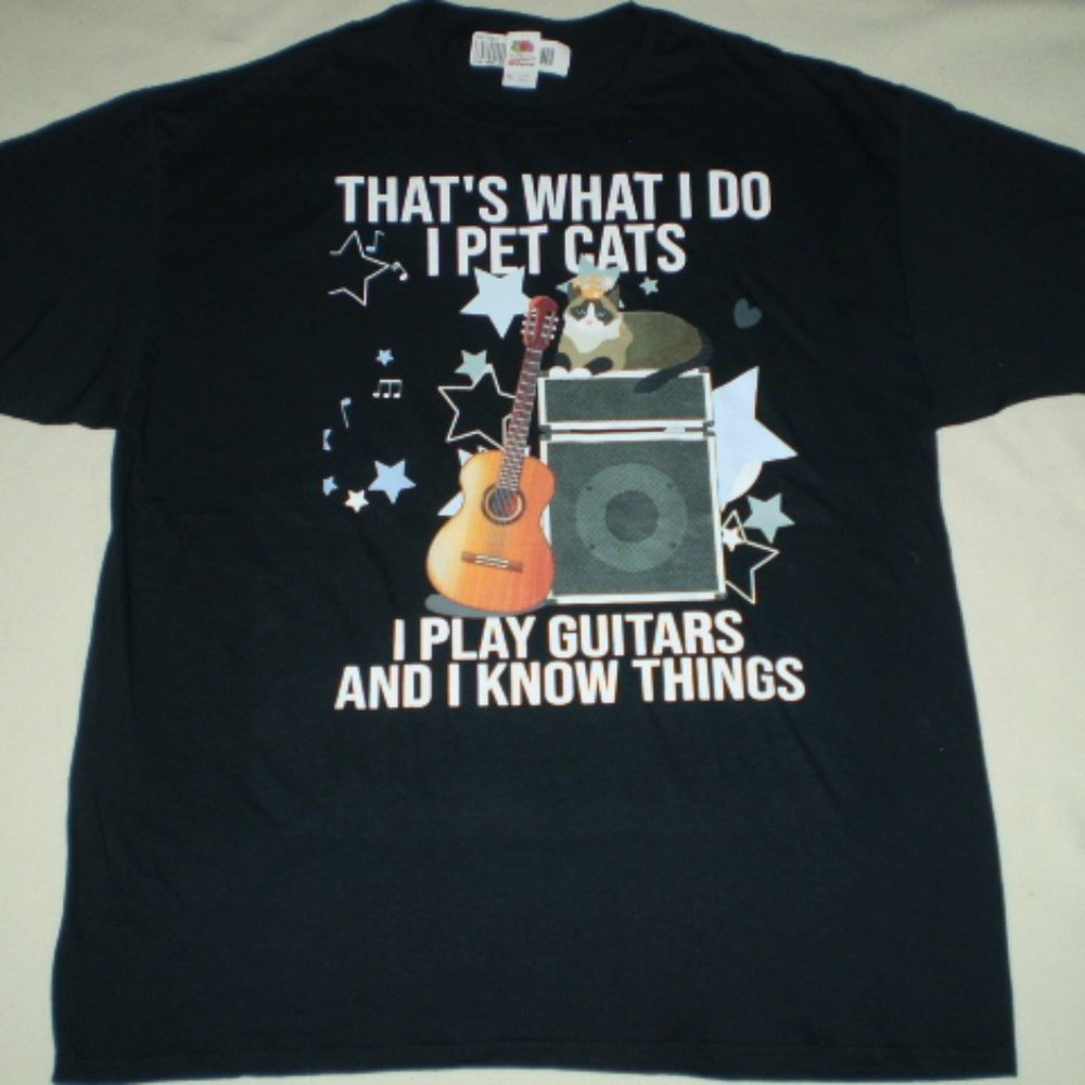 UNISEX SIZE: XL~BLACK SCREENED T-SHIRT~NEW